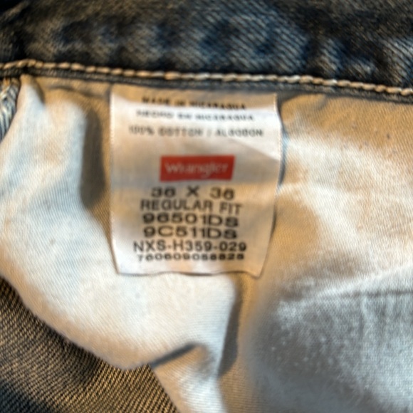 Wrangler regular fit 36x36 - Picture 5 of 7
